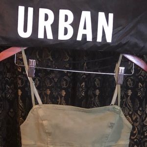 Urban Outfitters OVERALL DRESS size XS
